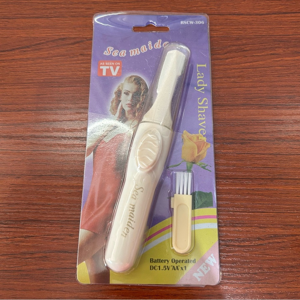 NEW Sea Maiden Lady SHAVER Bikini Face Razor Portable Travel As Seen on TV